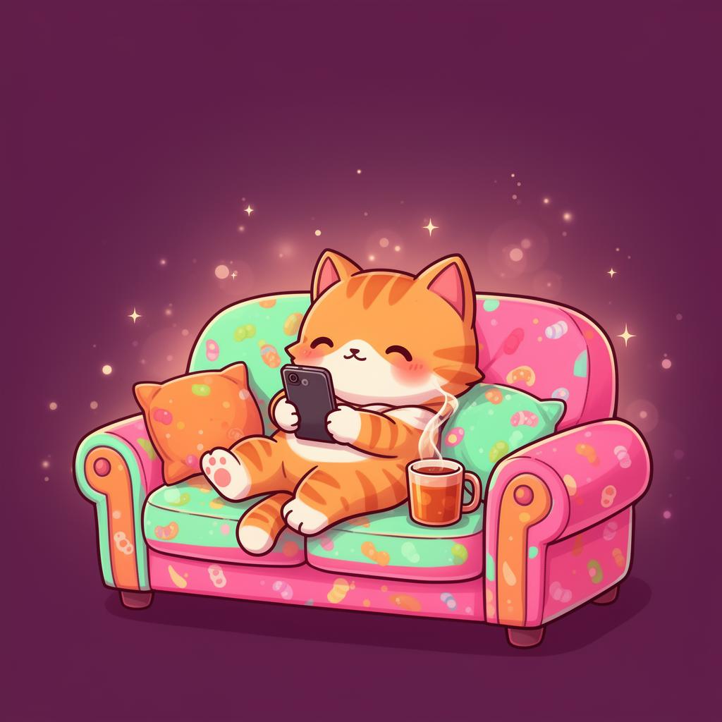 CatSpin Casino lobby op een telefoon